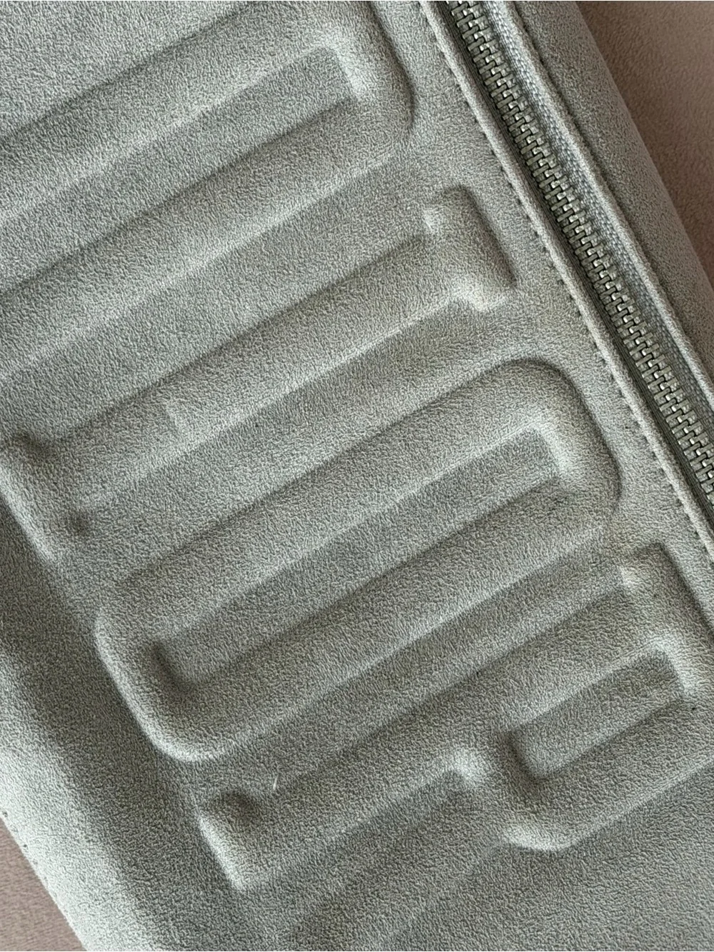 Dior Beaute Gray Cosmetic Bag w/ Star Charm ⭐️